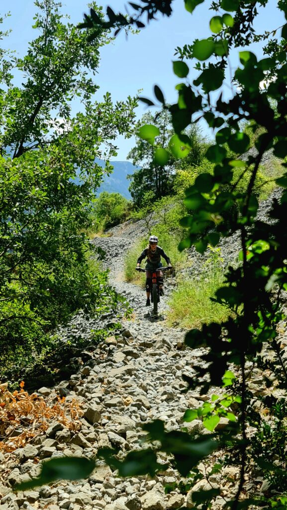 Pedrera en Puro Pirineo Mtb